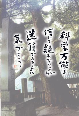千光寺 ポストカード 椨の大木と西の茶屋